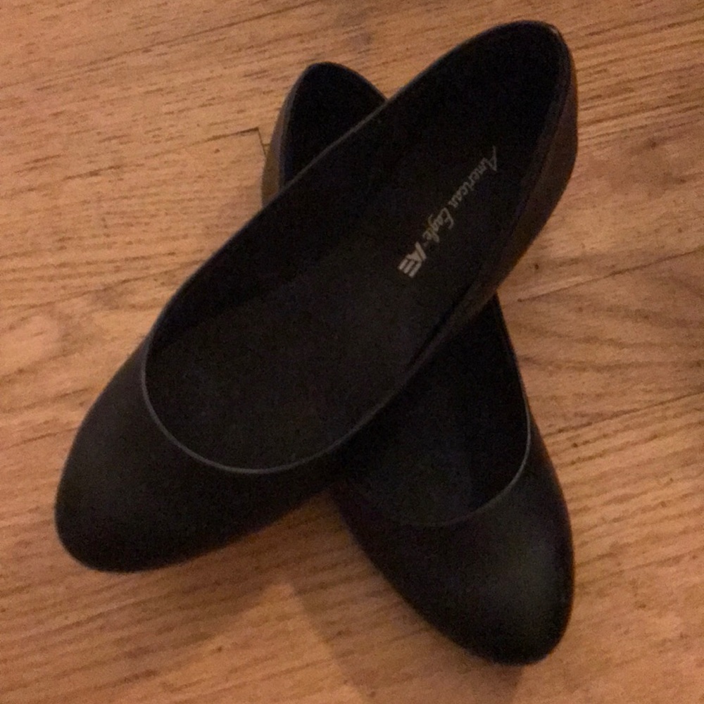 Black flats